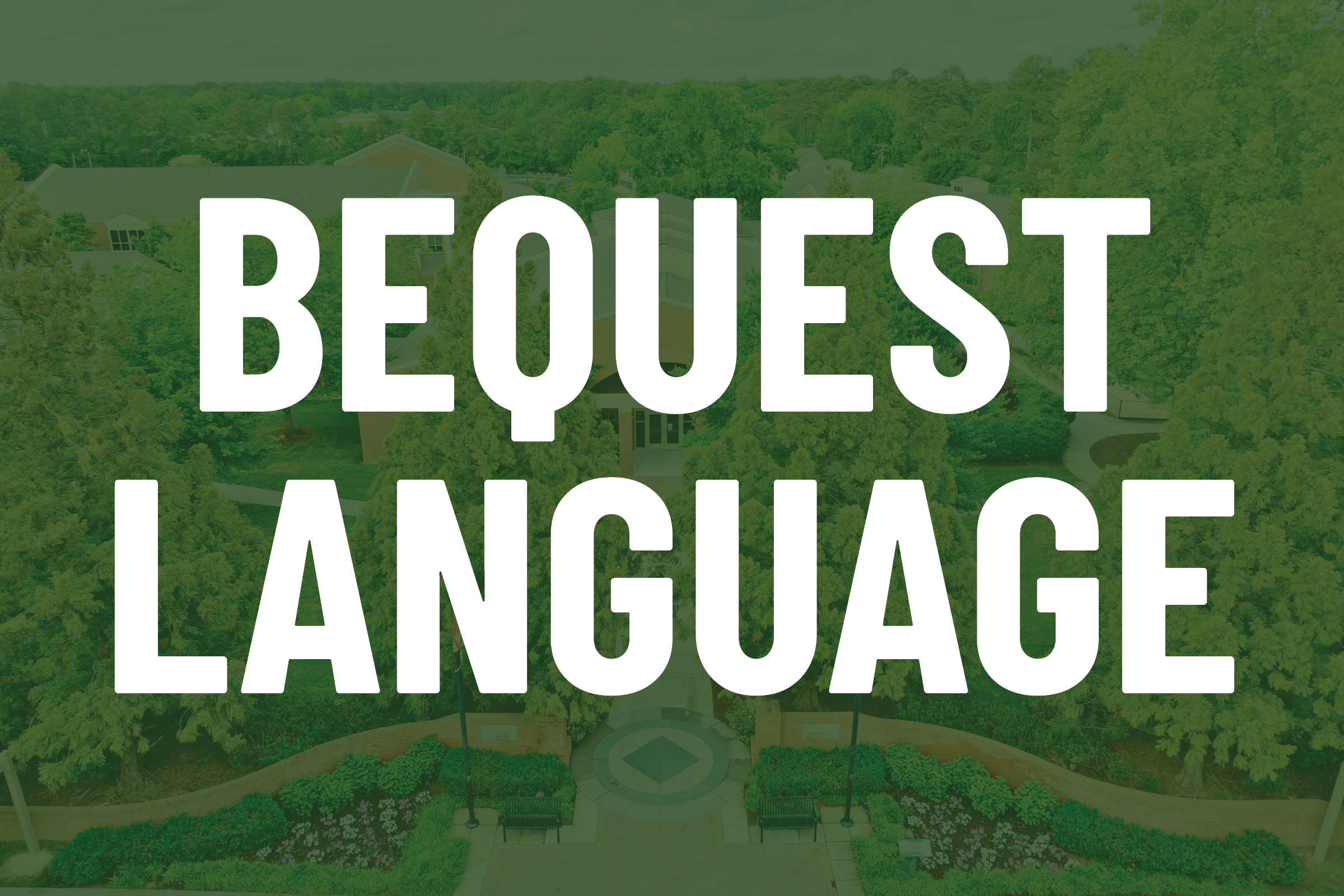 Bequest Language
